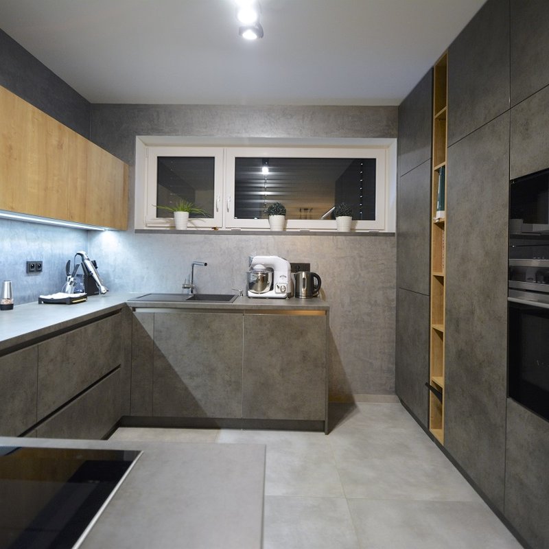 kuchyně v betonu 2
