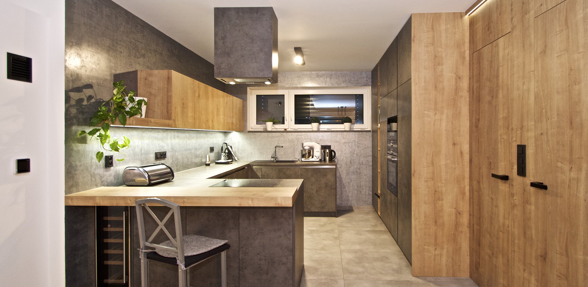 Kuchyně v betonu - 1